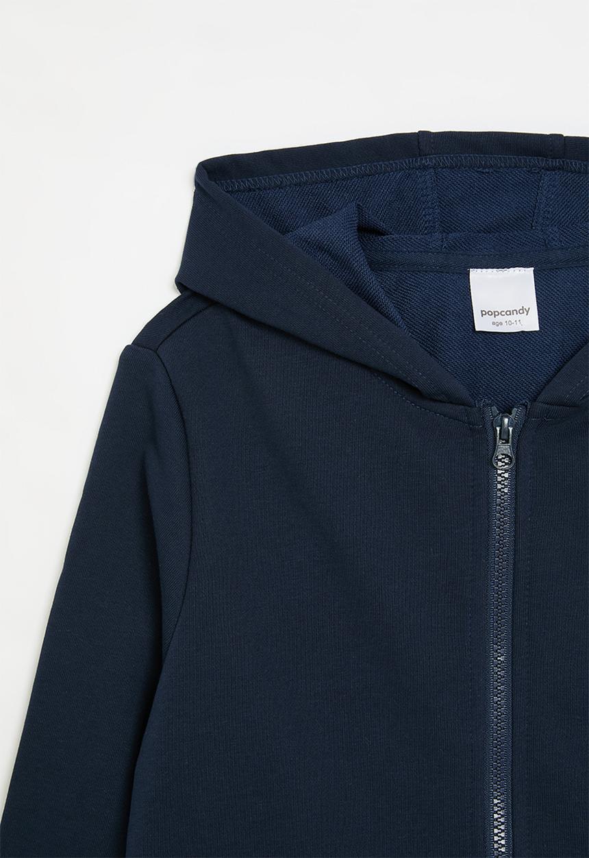 Pop Candy - Zip thru hoodie - navy