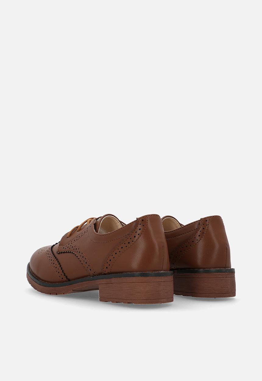 Pop Candy - Lace up oxford shoes - brown
