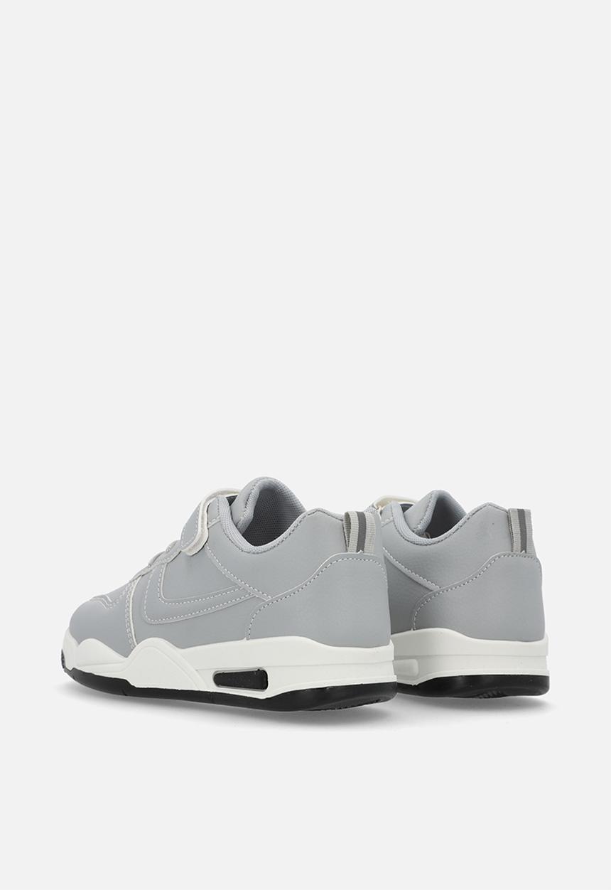 Pop Candy - Lace & adjustable fastener sneakers - grey