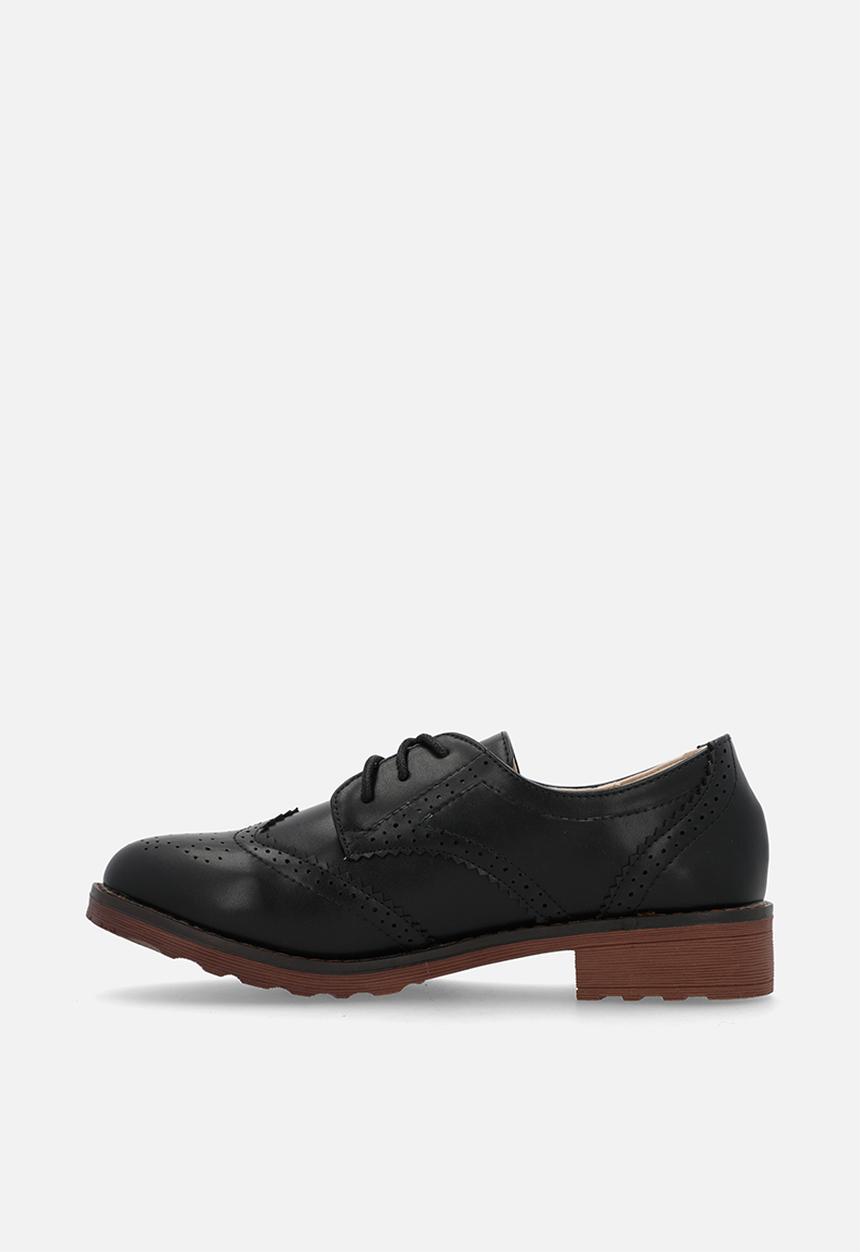 Pop Candy - Lace up oxford shoes - black
