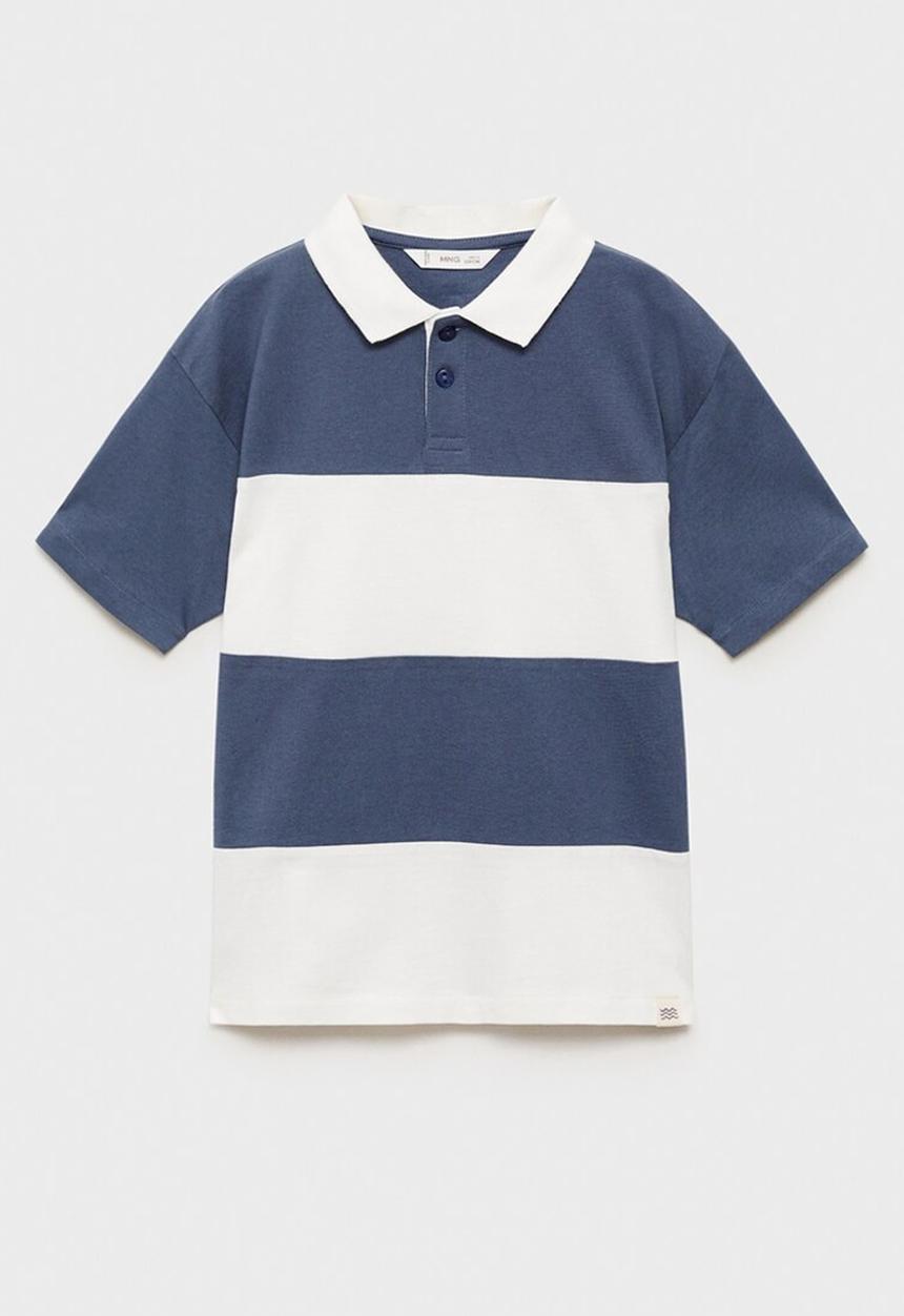 MANGO - Poloshirt peter - medium blue