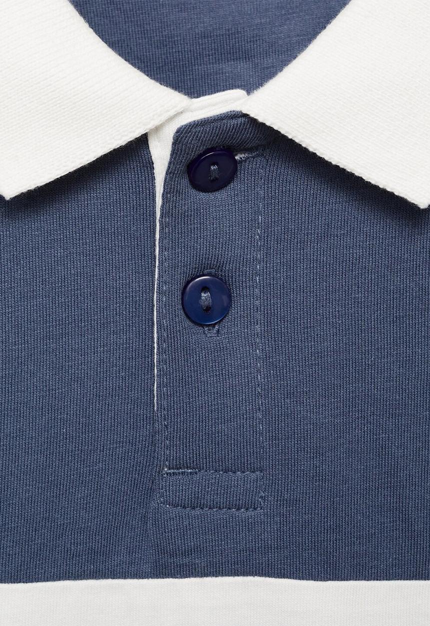 MANGO - Poloshirt peter - medium blue