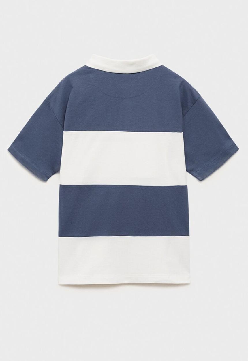 MANGO - Poloshirt peter - medium blue
