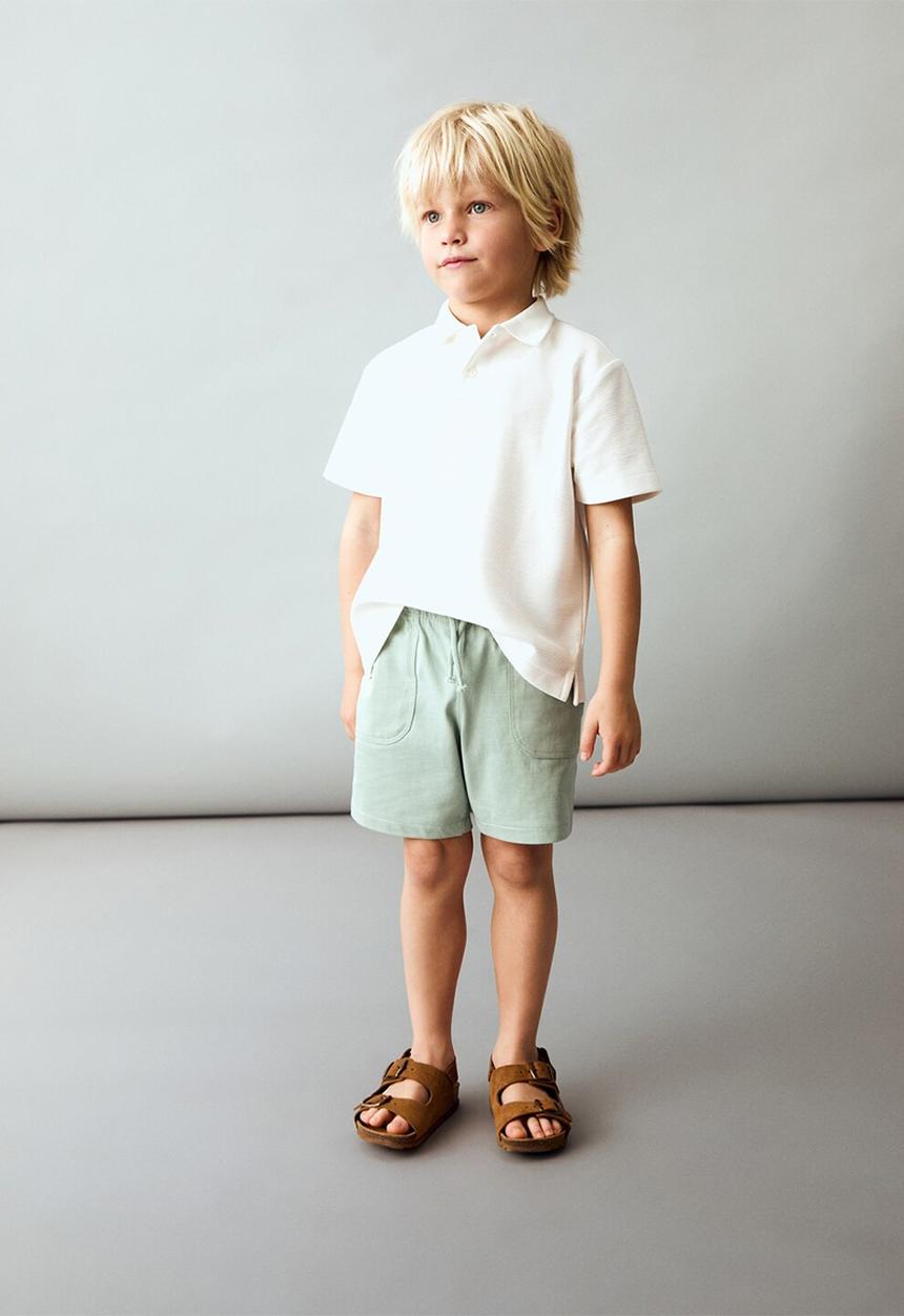 MANGO - Bermudas belgica8 - green