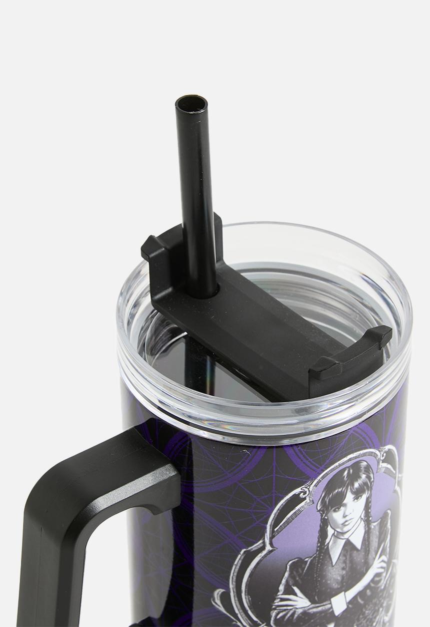 Pop Candy - Wednesday S/S rambler mug 940 - Black