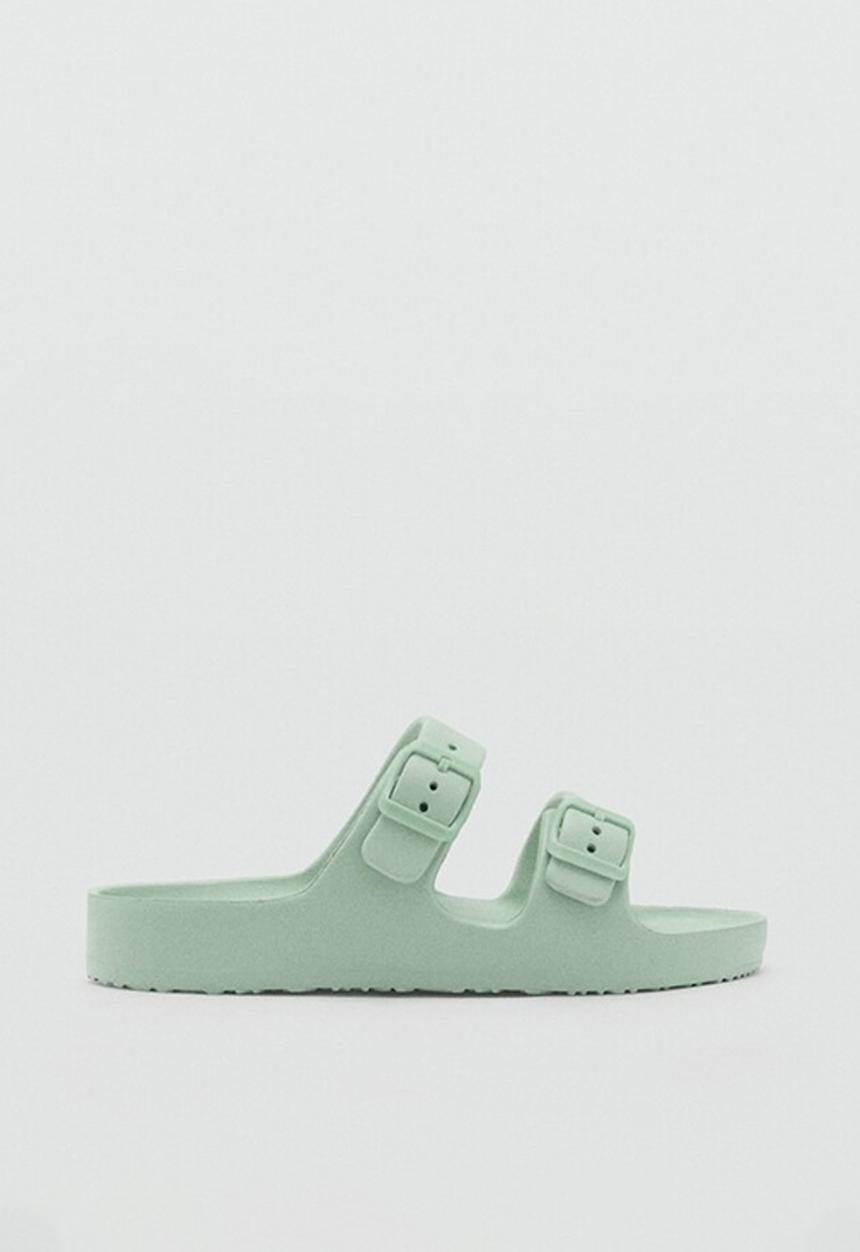 MANGO - Beach shoes pauv - light/pastel green