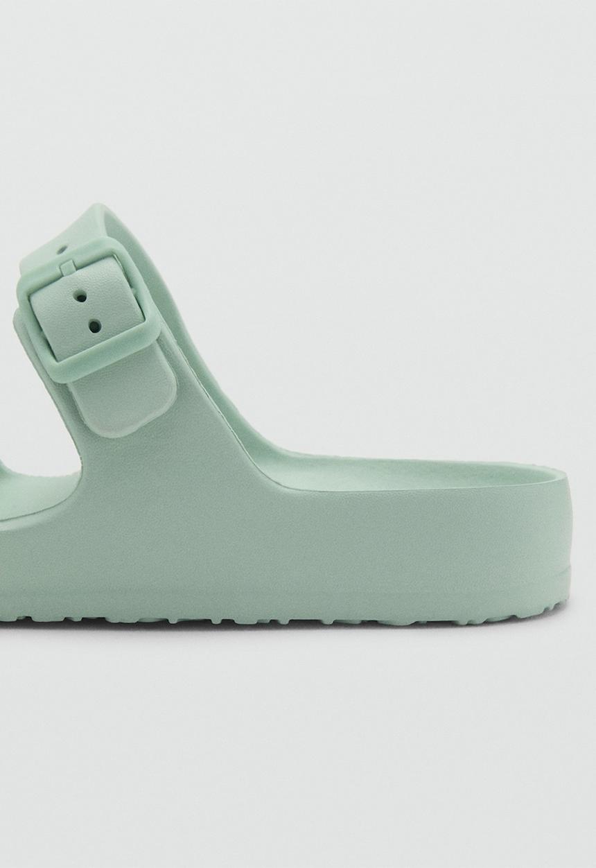 MANGO - Beach shoes pauv - light/pastel green