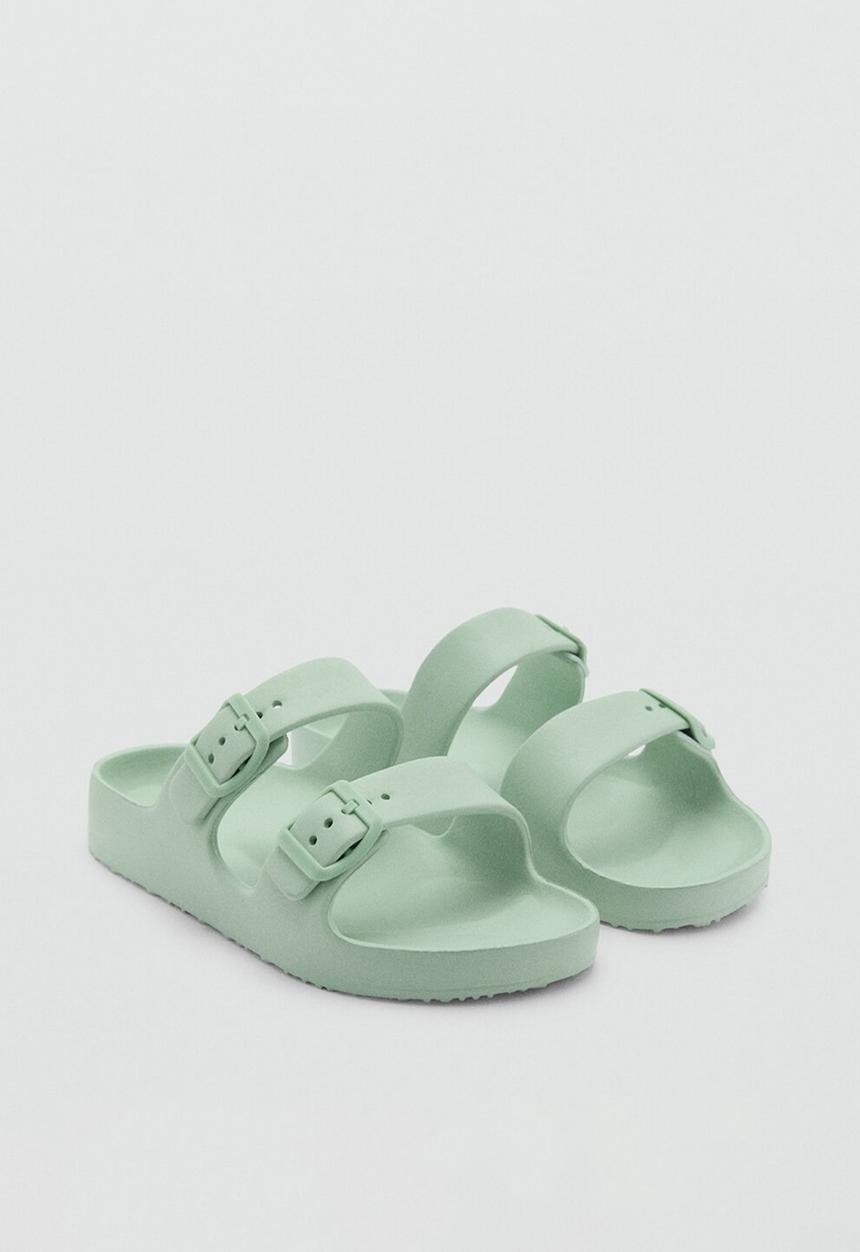 MANGO - Beach shoes pauv - light/pastel green