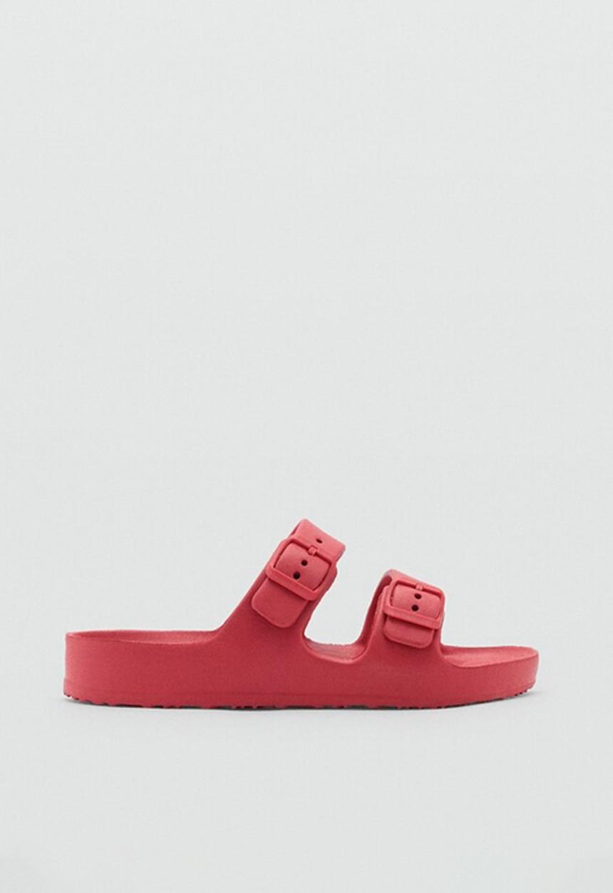 MANGO - Beach shoes pauf - medium red