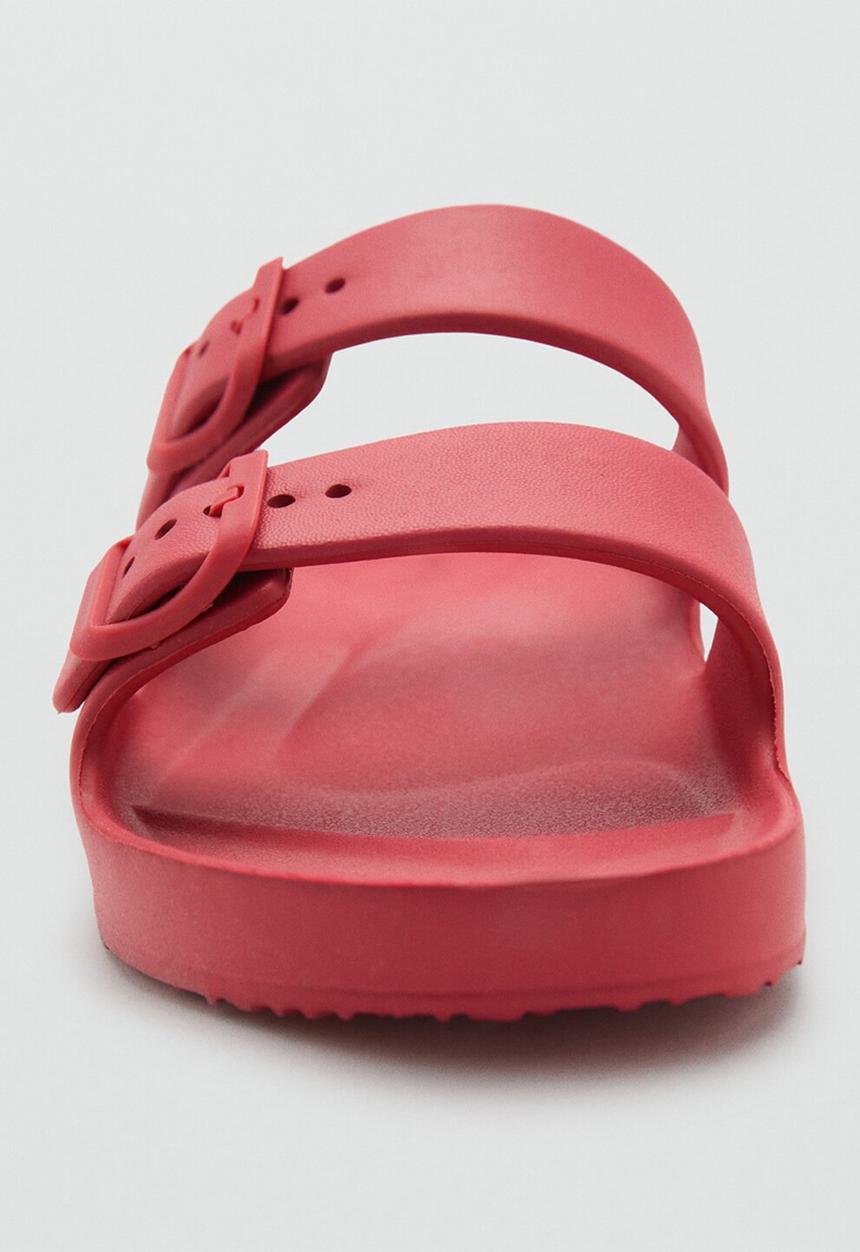 MANGO - Beach shoes pauf - medium red