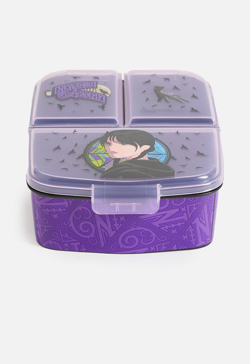 Disney - Wednesday Multi comp lunchbox - Purple