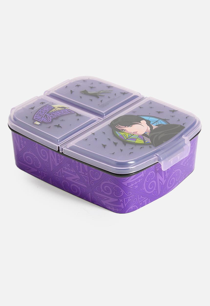 Disney - Wednesday Multi comp lunchbox - Purple