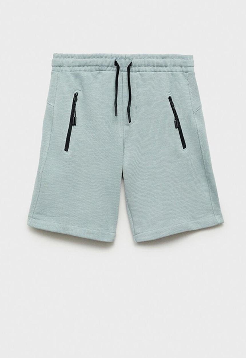 MANGO - Bermudas slubzip - light/pastel gray