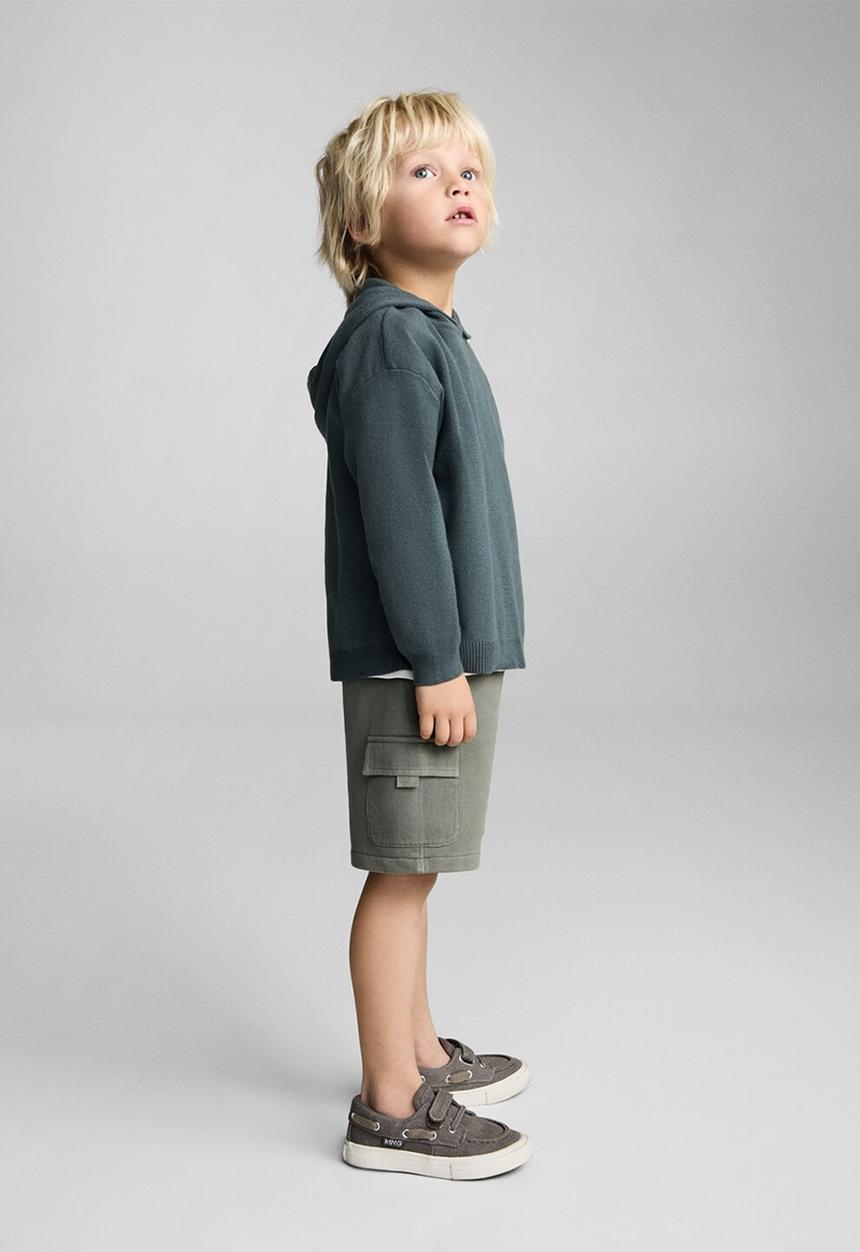 MANGO - Bermudas cargosb - khaki
