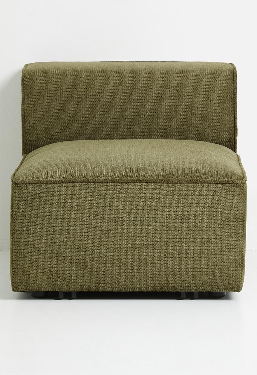 Sixth Floor - Gravity armless single seater modular - green