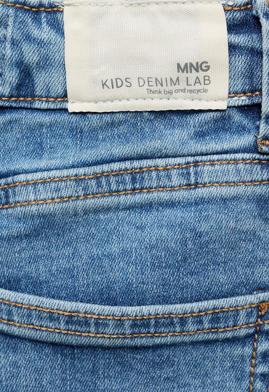 MANGO - Shorts chip - open blue