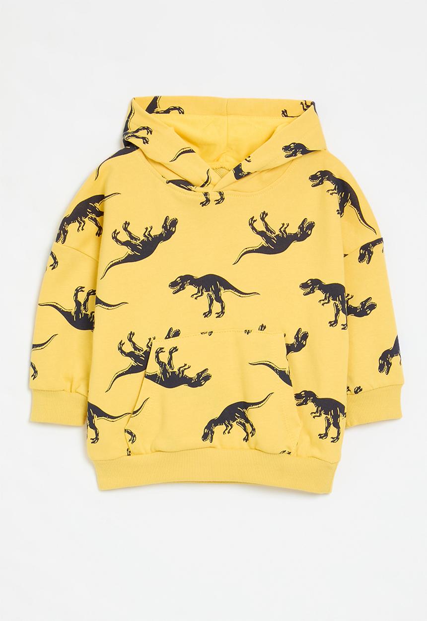 Pop Candy - Printed hoodie - yellow