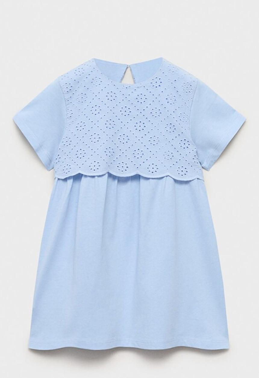 MANGO - Dress dressy - medium blue