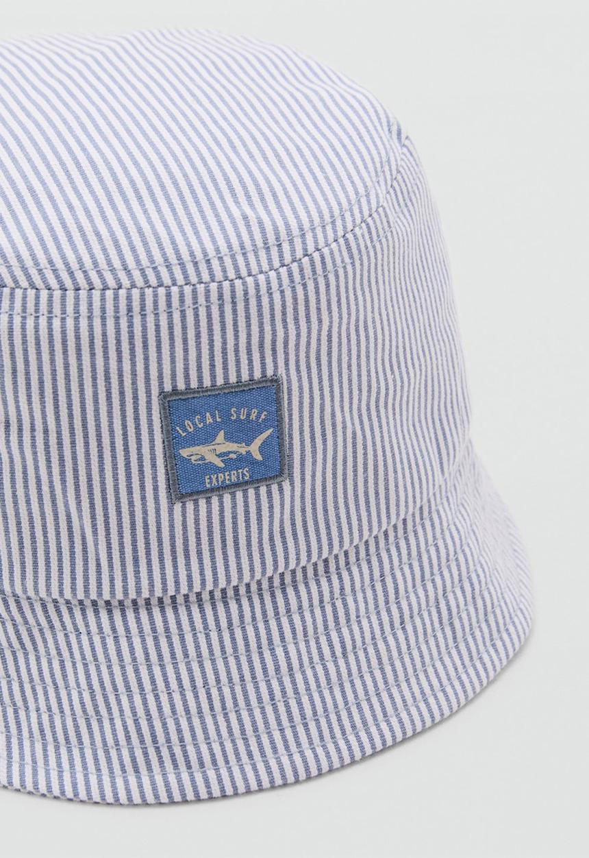 MANGO - Bucket hat - light/pastel blue
