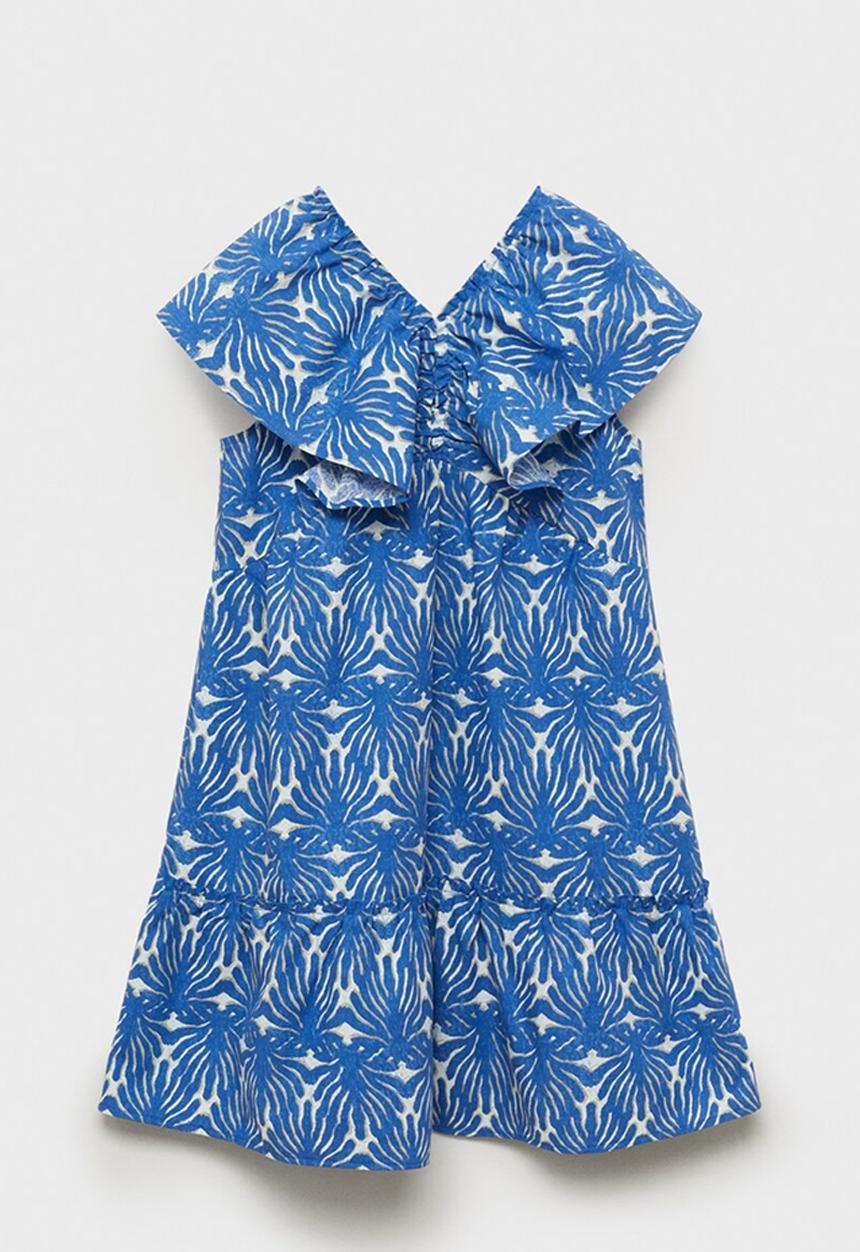 MANGO - Dress lidia - medium blue