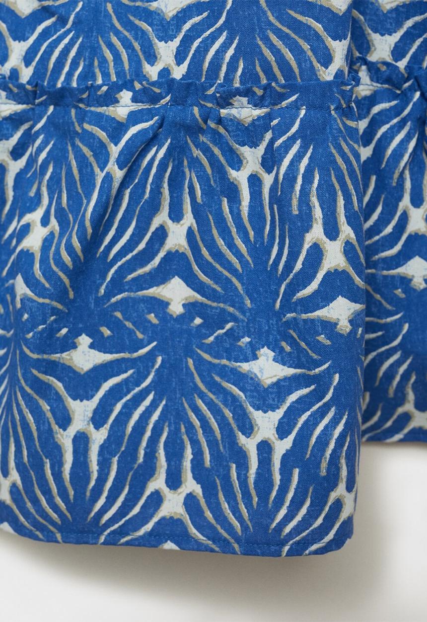 MANGO - Dress lidia - medium blue