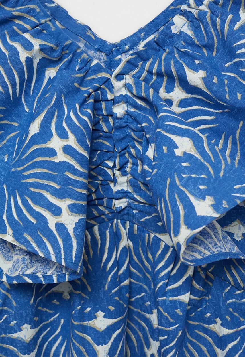 MANGO - Dress lidia - medium blue