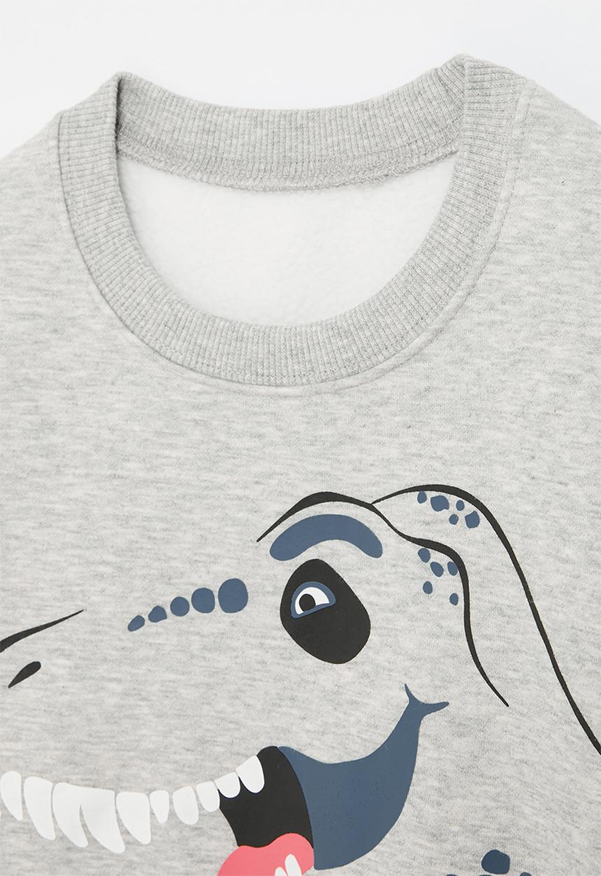 Pop Candy - Printed sweat top - grey
