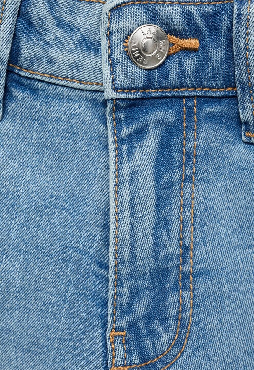 MANGO - Bermudas john - open blue
