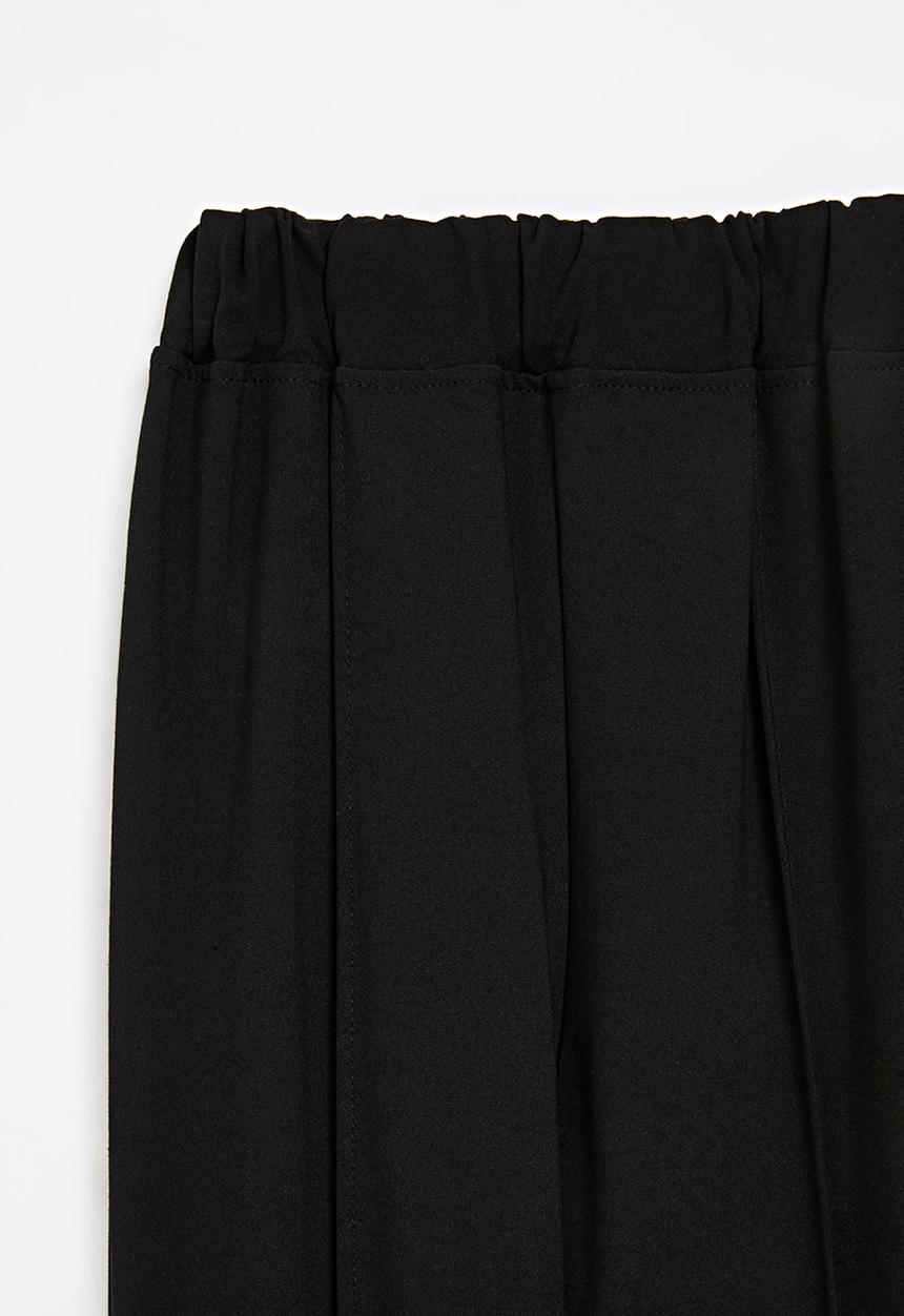 Pop Candy - Wide leg lounge pants - black