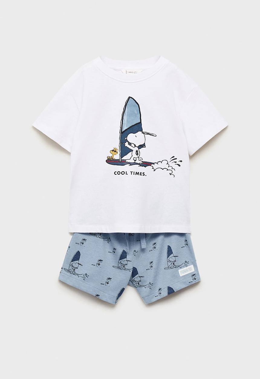 MANGO - Pyjama snwind - medium blue