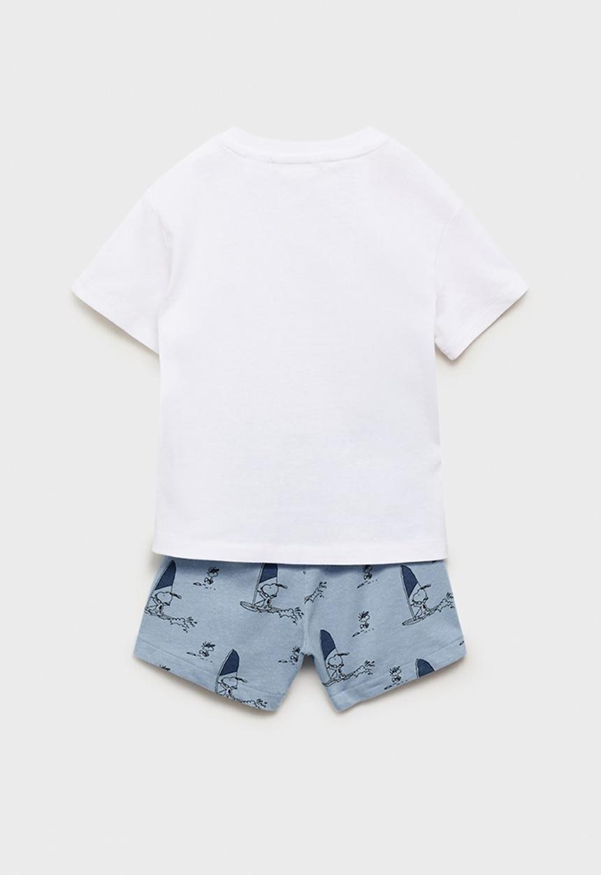 MANGO - Pyjama snwind - medium blue