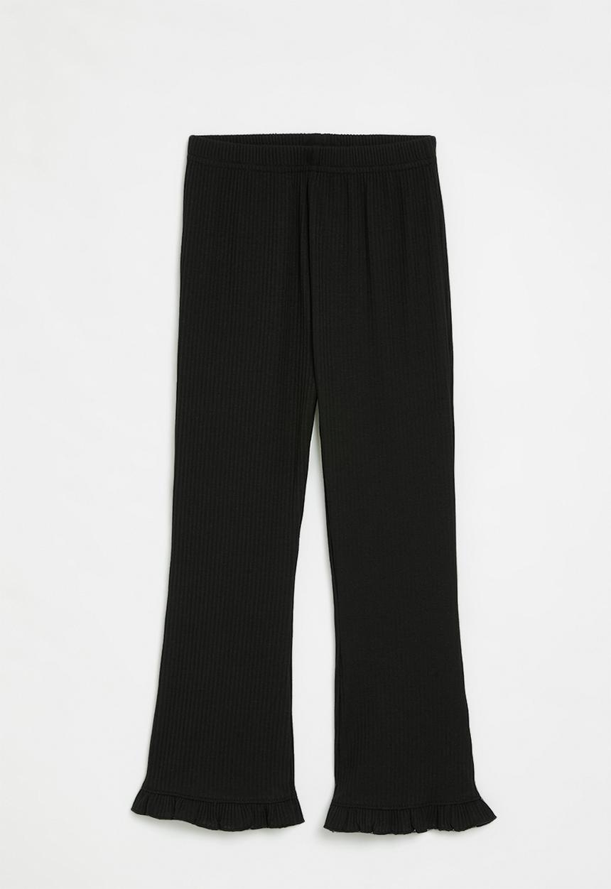 Pop Candy - Bootleg pants-black