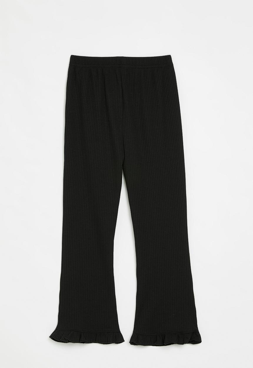 Pop Candy - Bootleg pants-black