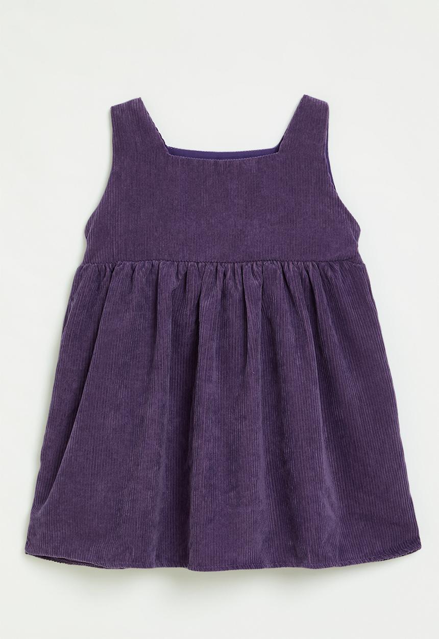 Pop Candy - Corduroy pinafore - purple