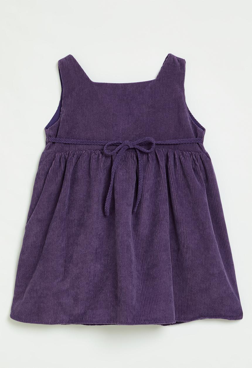 Pop Candy - Corduroy pinafore - purple