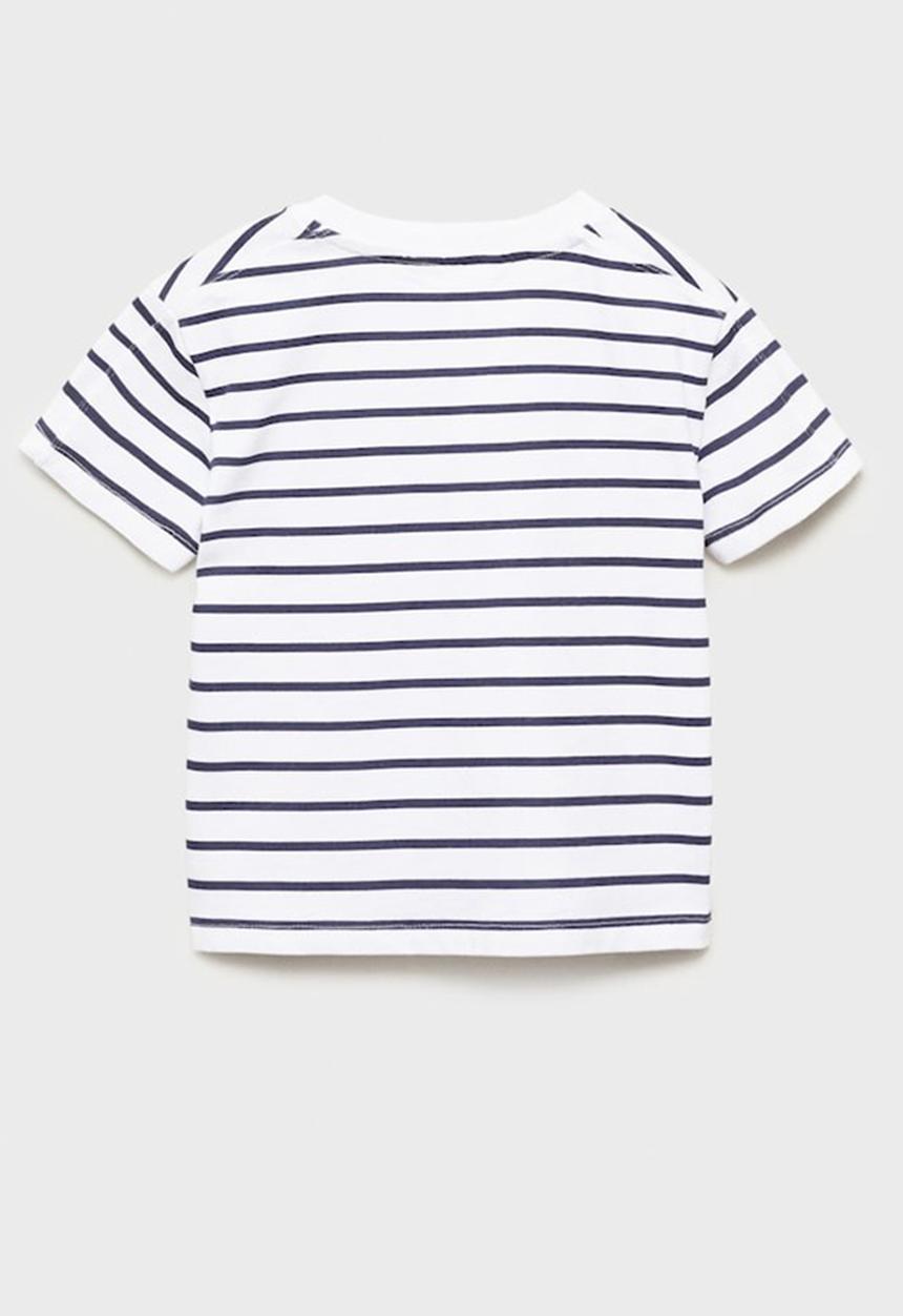 MANGO - T-shirt tibubol - navy