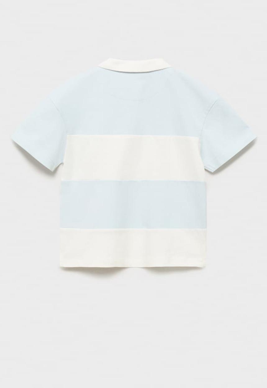 MANGO - Poloshirt peterb - light pastel blue