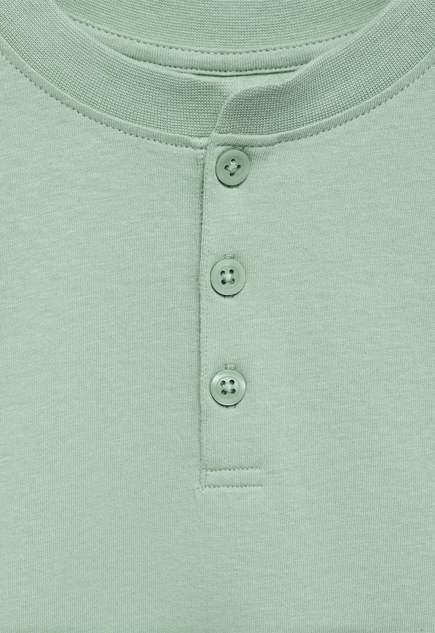 MANGO - T-shirt pani8 - light pastel green