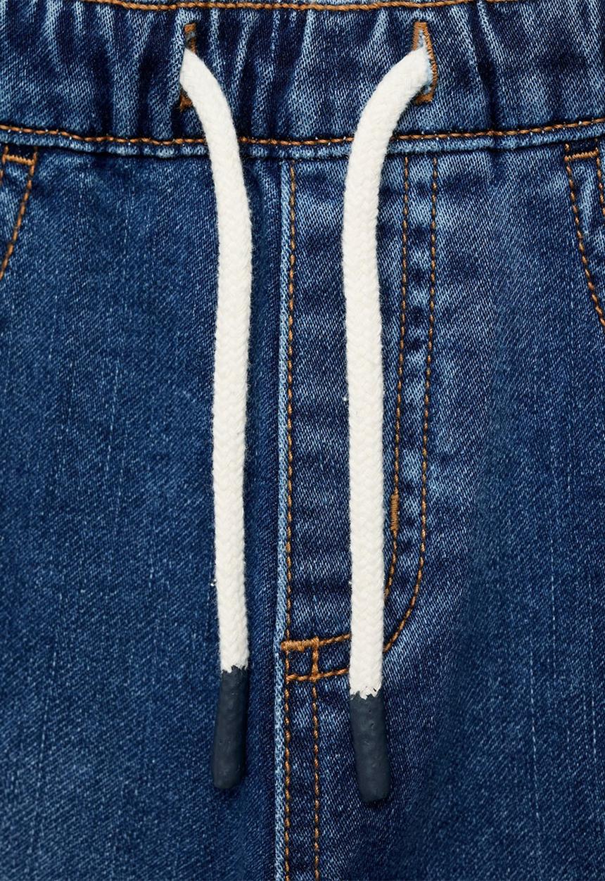 MANGO - Bermudas comfy - open blue