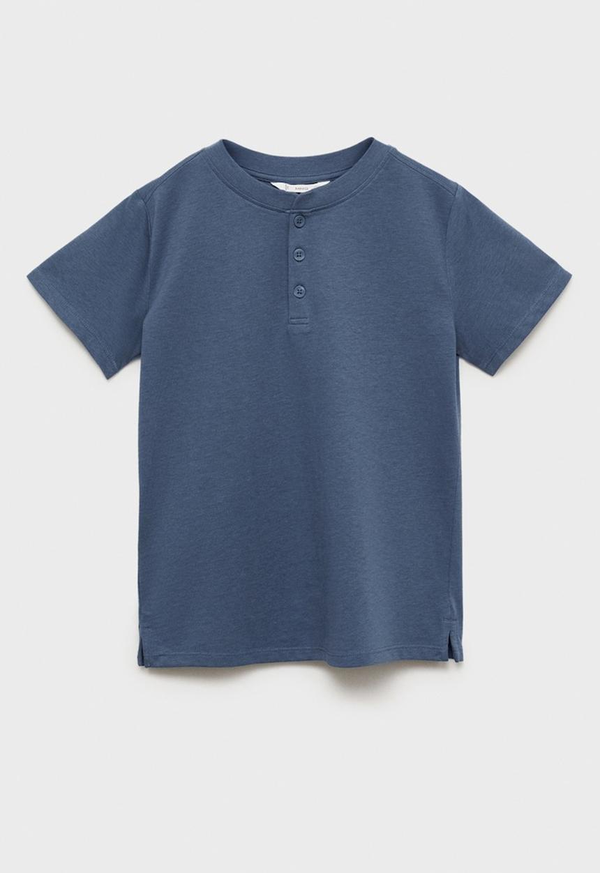 MANGO - T-shirt pani8 - medium blue
