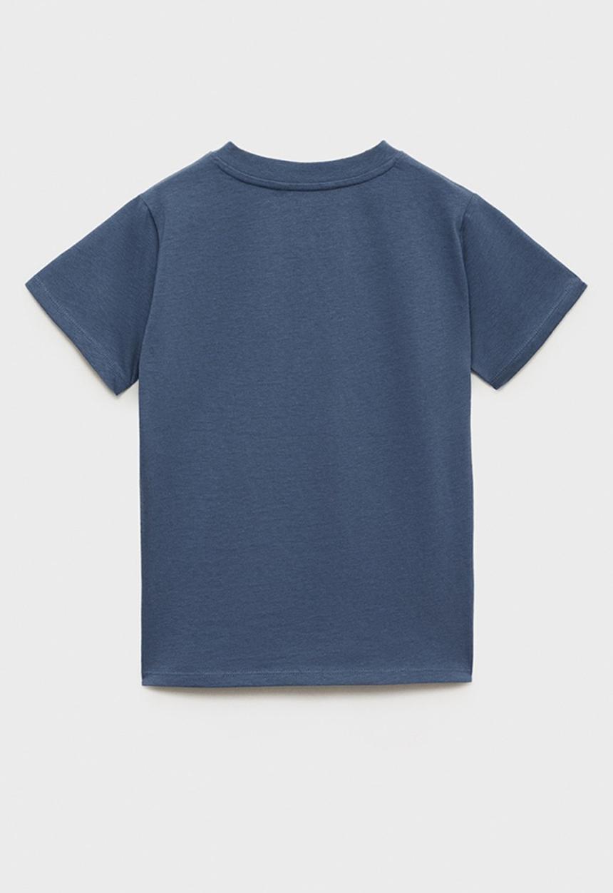 MANGO - T-shirt pani8 - medium blue