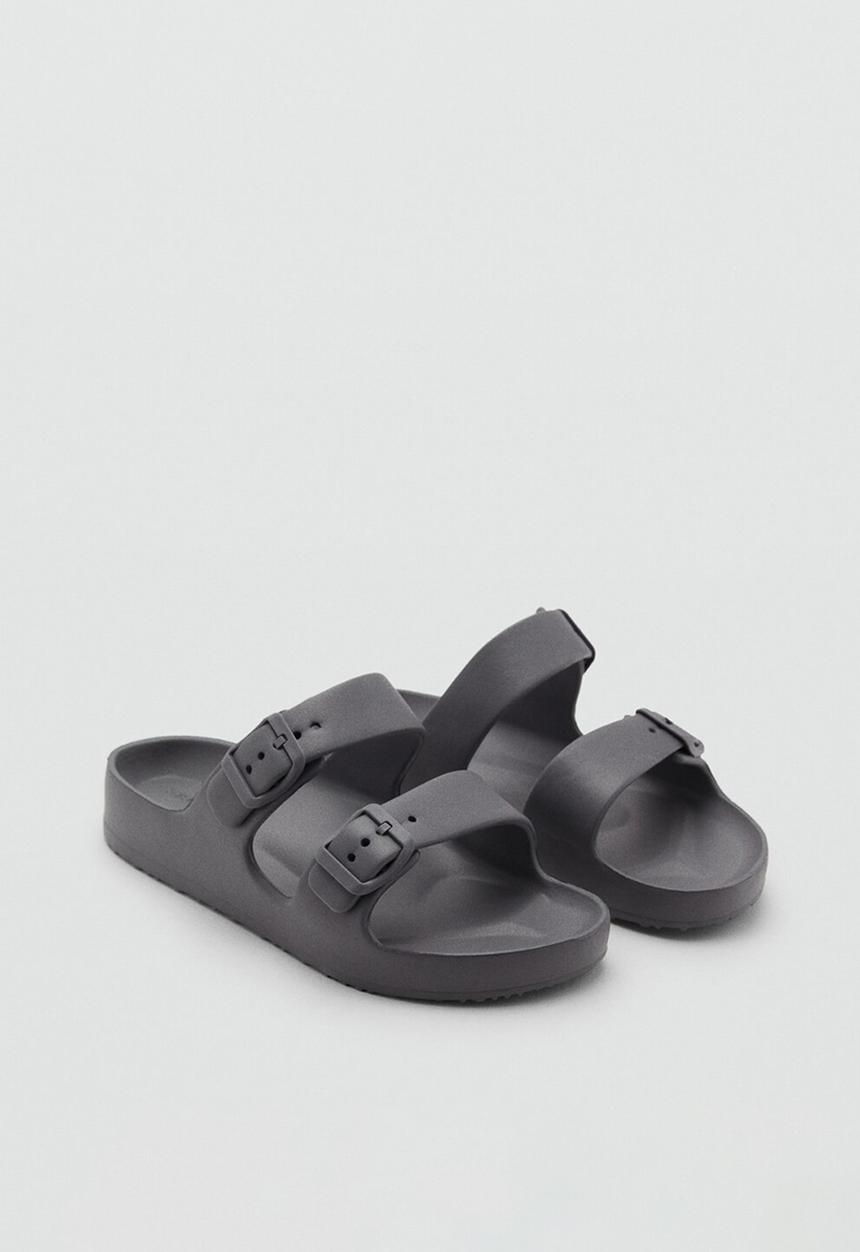 MANGO - Beach shoes paua - charcoal