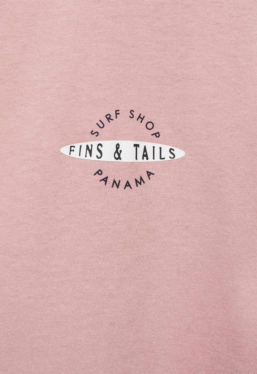 MANGO - T-shirt panama - pink
