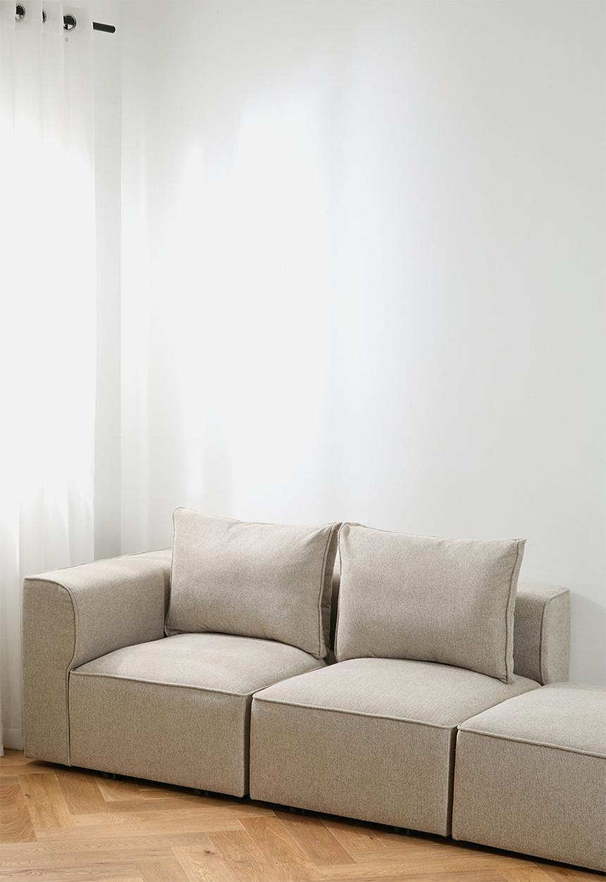 Sixth Floor - Gravity ottoman modular - natural