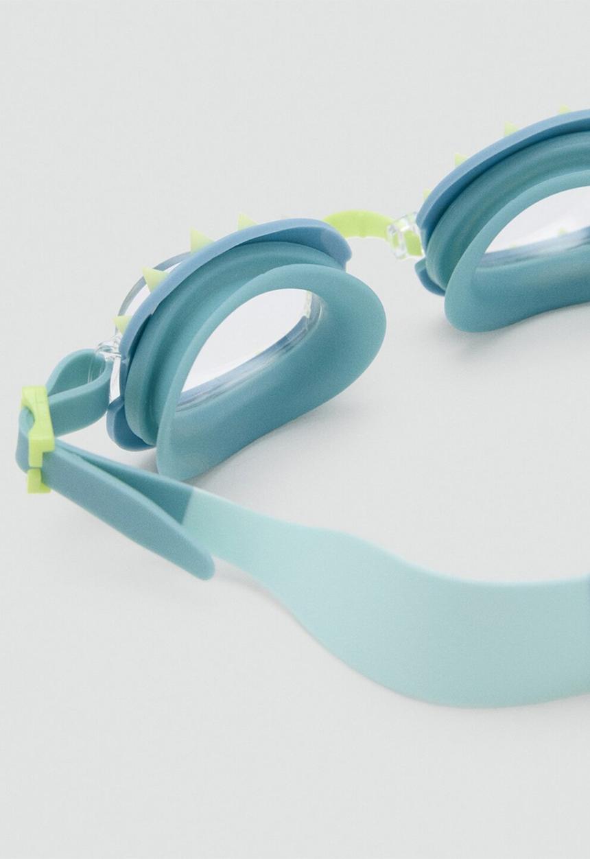 MANGO - Snorkeling goggles glow - turquoise / aqua