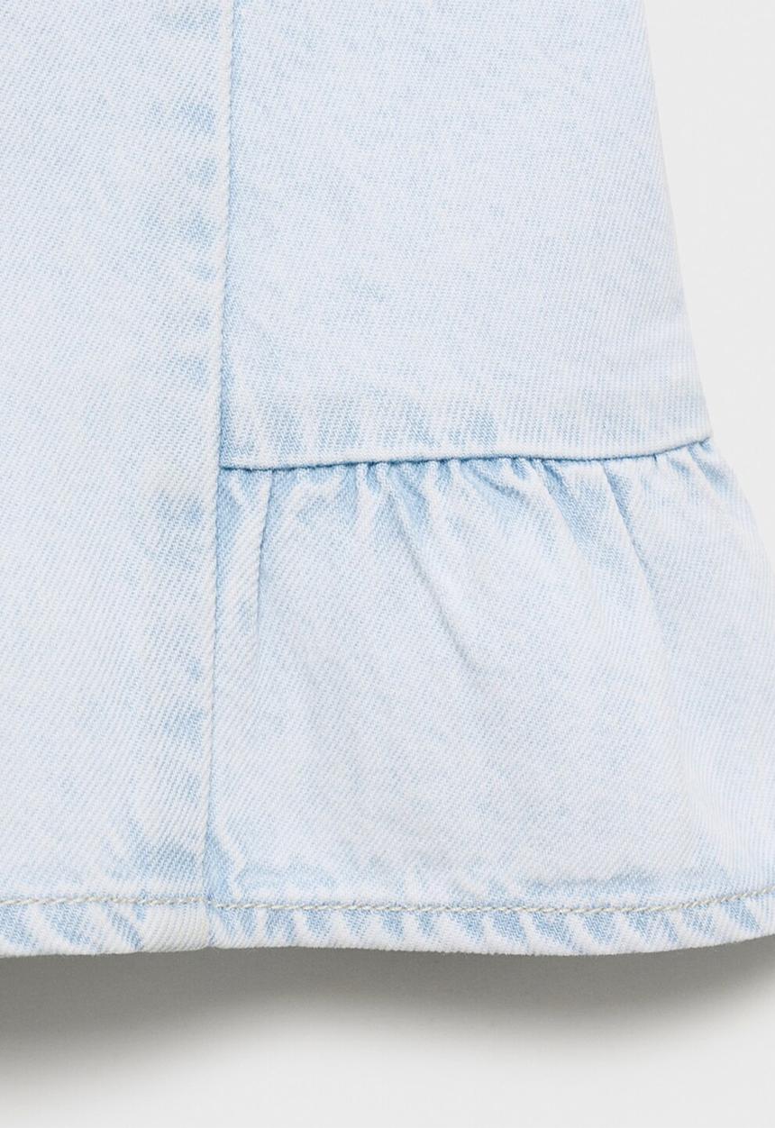 MANGO - Blouse garden - lt-pastel blue