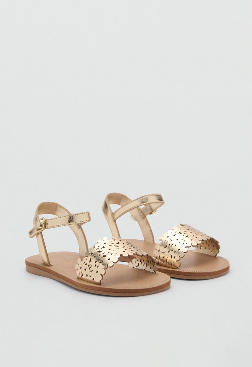 MANGO - Sandals eris - gold