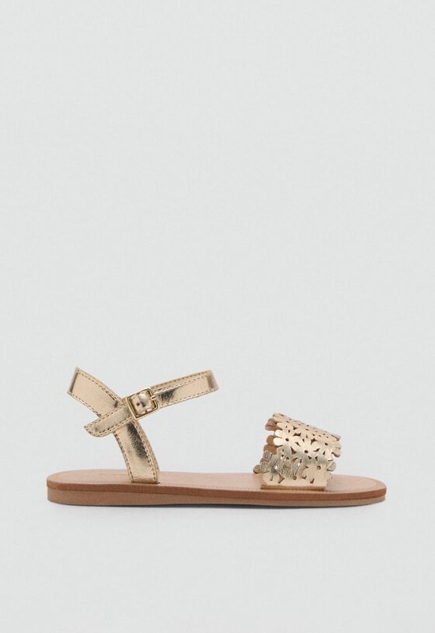 MANGO - Sandals eris - gold