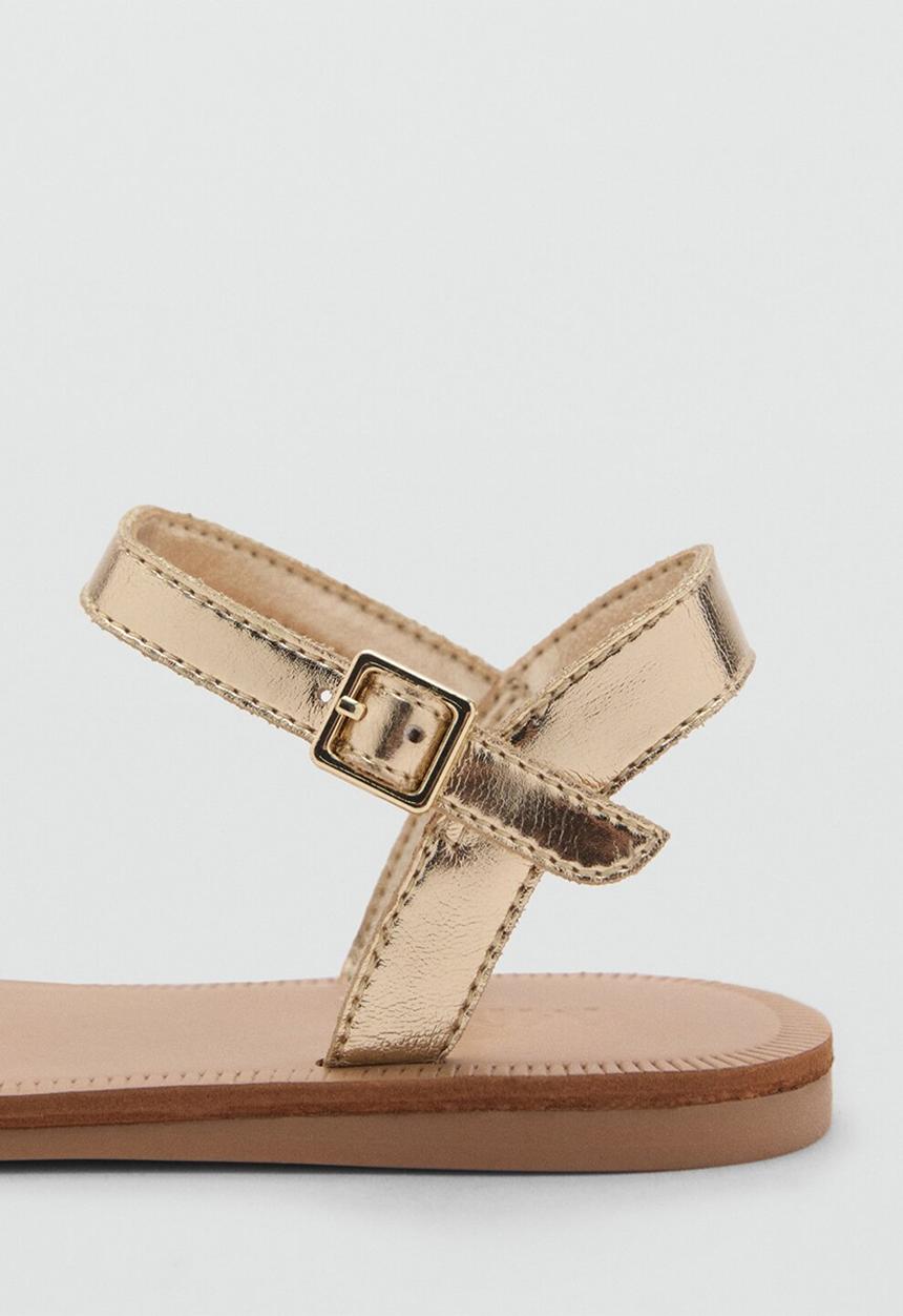 MANGO - Sandals eris - gold