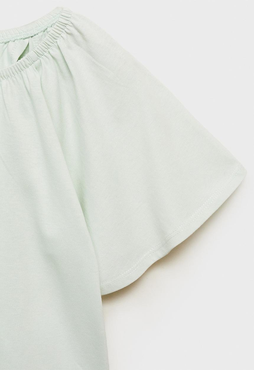 MANGO - Top aire - light pastel green